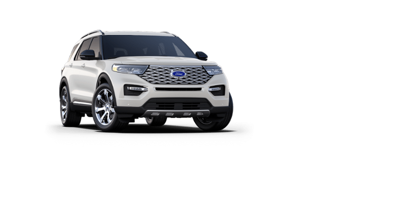 2020 Ford Explorer Platinum Star White, 3.0L EcoBoost® V6 Engine with